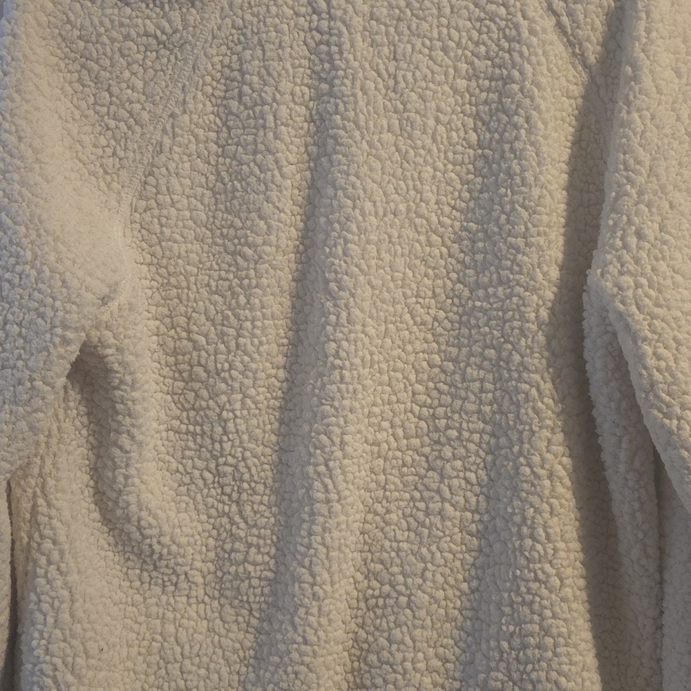 Women's Cozy White Sweater - Picture 6 of 11
